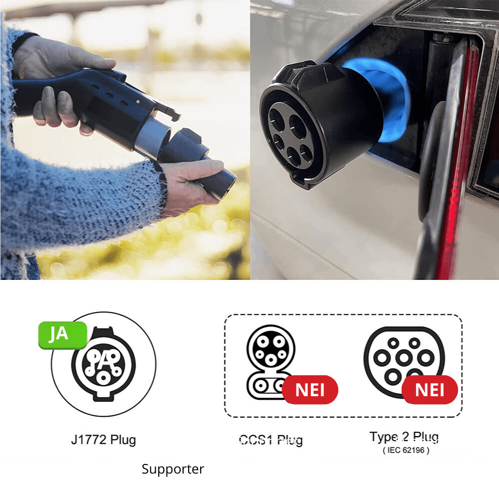Adapter Type 1 til Tesla - Bilde 8