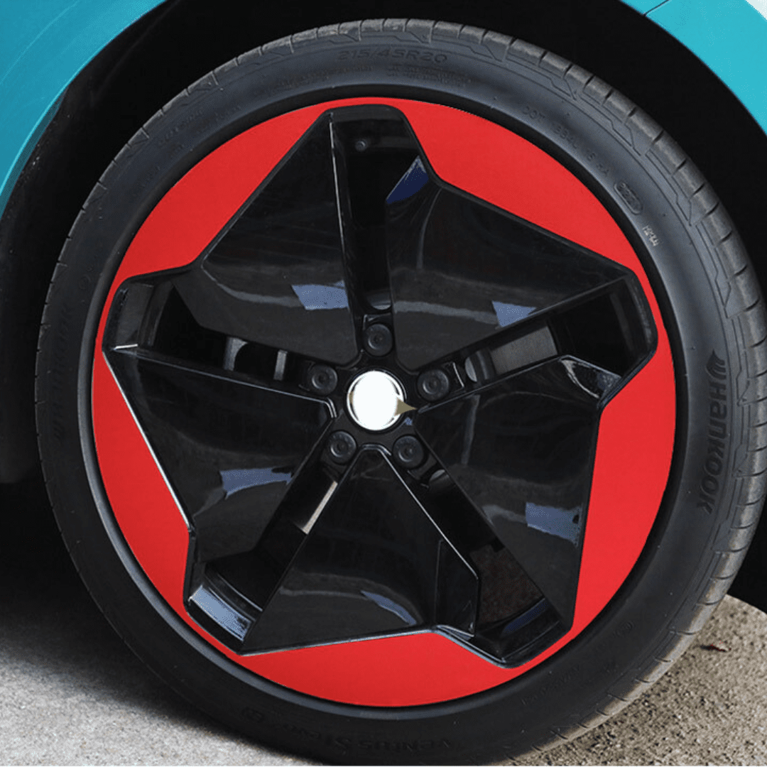 Felg klistremerker VW ID3 (Rød)
