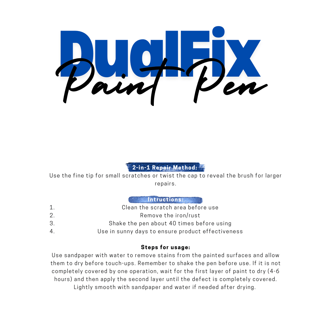 DUALFIX Lakkpenn XPENG (Midnight Black) - Bilde 3